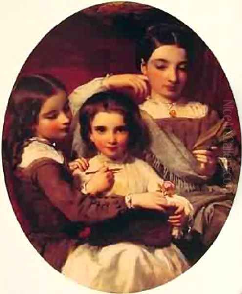 Portrait of the Russell Sisters - view 1