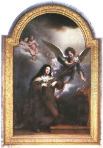 Ecstasy of St Theresa by Jean-Baptiste Santerre