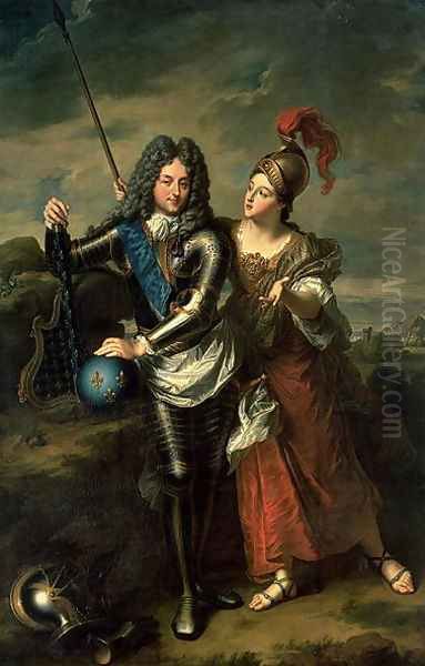 Philippe II dOrleans 1674-1723 the Regent of France and Madame de Parabere as Minerva, c.1716 - view 1