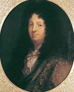 Portrait of Jean Racine 1639-99 by Jean-Baptiste Santerre