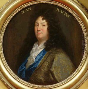 Portrait of Jean Racine 1639-99 3 by Jean-Baptiste Santerre