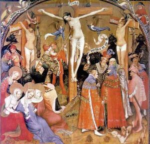 The Crucifixion, 1404 or 1414 by Konrad von Soest