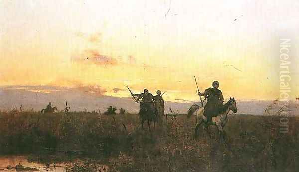 At the Steppe - view 1