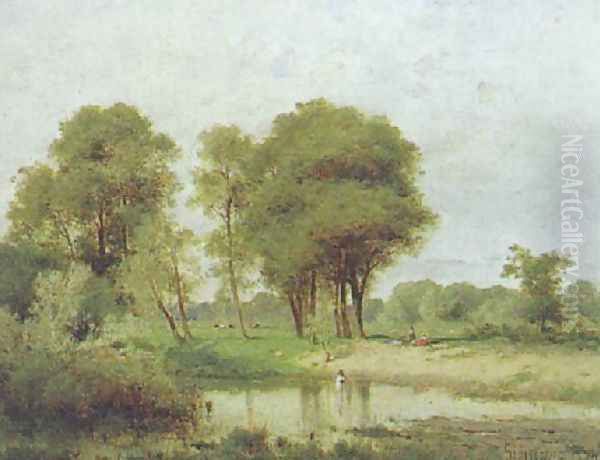 Landscape with Water in the Foreground - view 1