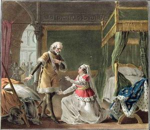 The Heroic Devotion of Marguerite of Provence 1219-95 1787 by Antoine Louis Francois Sergent-Marceau