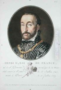 Henry II 1519-59 King of France, 1790