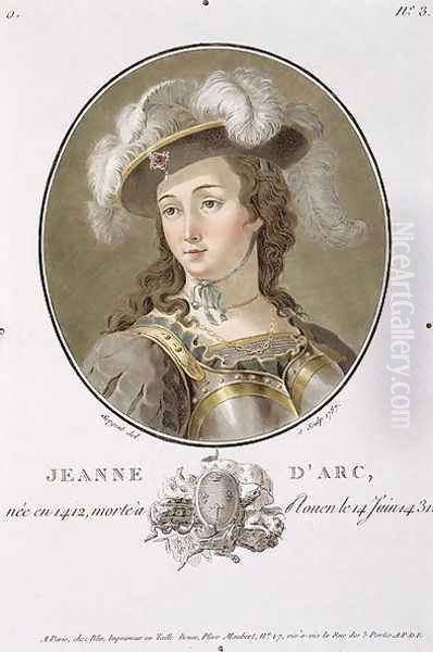 Portrait of Joan of Arc 1412-31, 1787 - view 1