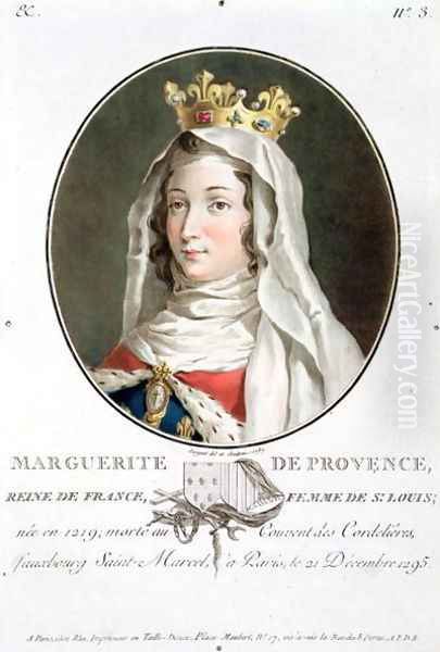 Portrait of Marguerite of Provence 1219-95, 1787 - view 1