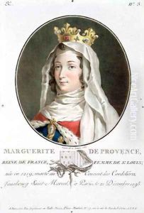 Portrait of Marguerite of Provence 1219-95, 1787