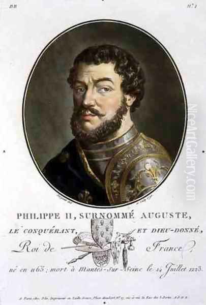 Portrait of Philip II, Called Augustus, King of France 1165-1223, 1790 - view 1