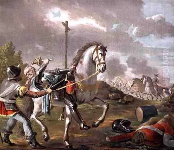 The Battle of St. Denis in 1567, 1788 - view 1