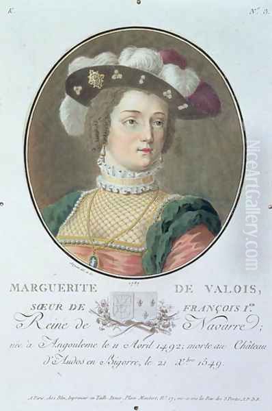 Portrait of Marguerite de Valois 1492-1549, 1787 - view 1