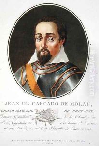 Jean de Carcado de Molac c.1475-1525, engraved by Ride, 1788