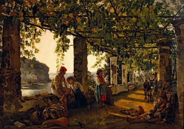 Verandah with twisted vines, 1828 - view 1