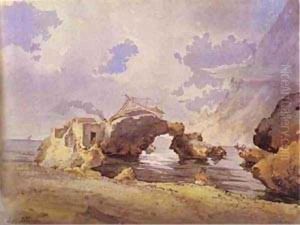 Coastal Scene by Silvestr Fedosievich Shchedrin
