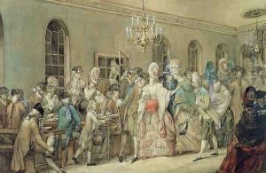 Bagnigge Wells, Finsbury, London, on a Sunday Evening, 1779 by John Sanders