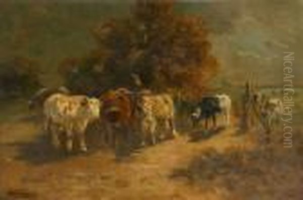 Troupeau De Vaches A Labarriere - view 1
