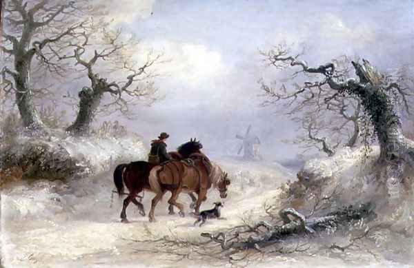 Crossing the Common - Scene near Ipswich - view 1