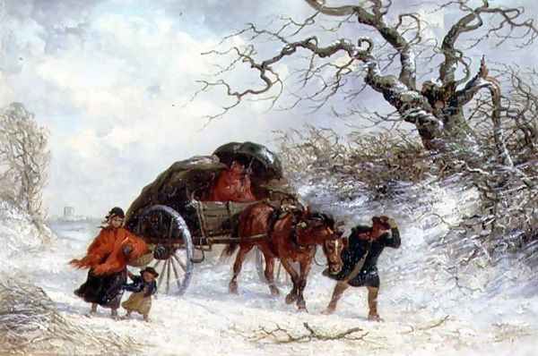 The Carriers Cart - Winter - view 1
