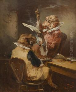 Les Singes Intellectuels by Henry Schouten