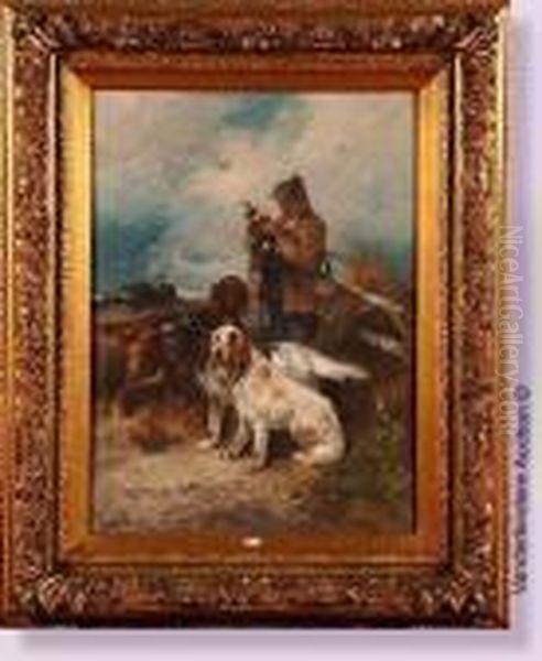 Chasseur Et Ses Chiens - view 1