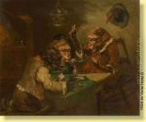 Singes Joueurs De Cartes