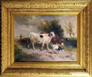 [vaches Et Chevre] by Henry Schouten