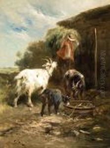 Femmes Et Chevres by Henry Schouten