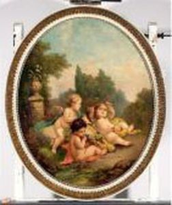 Three Putti by Henry Schouten