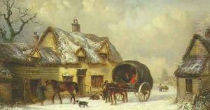 Winter Scene by Thomas Smythe