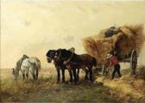 The Hay Harvest by Henry Schouten