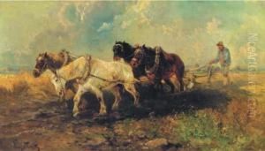 Ploughing The Land by Henry Schouten