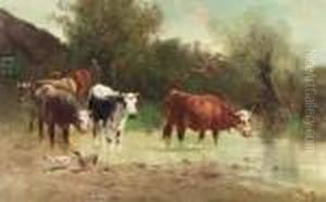 Watering Cows by Henry Schouten