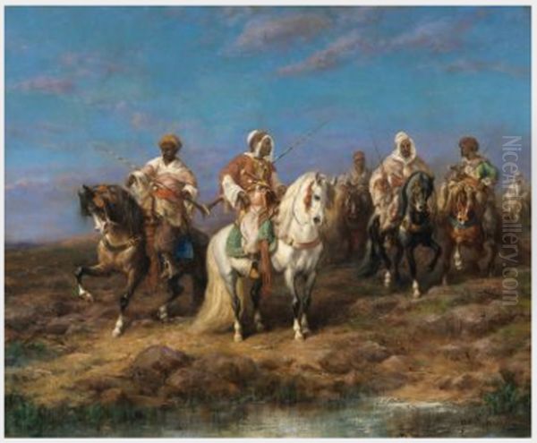 Arab Horsemen - view 1