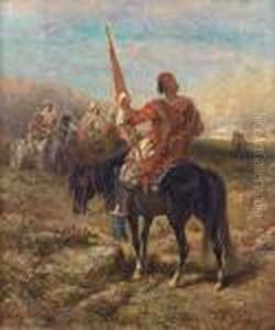 Der Standartentrager by Adolf Schreyer