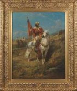 The Standard Bearer by Adolf Schreyer