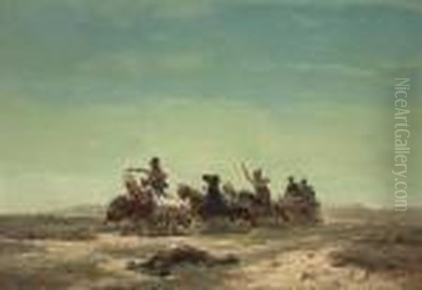Racing Over The Steppe - view 1
