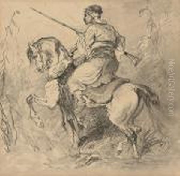 An Arab Warrior - view 1