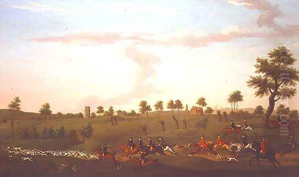 Hunting Scene Full Cry, c.1755-60 - view 1