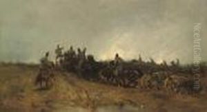 Planning A Manoeuvre by Adolf Schreyer