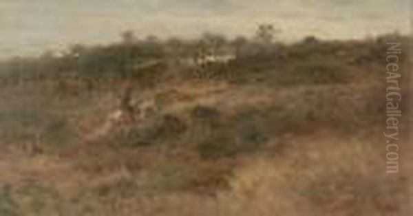 Wallachenreiter In Hugeliger Landschaft - view 1