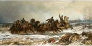 Angriff Der Artillerie by Adolf Schreyer