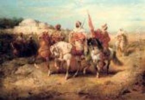 The Noble Warriors by Adolf Schreyer