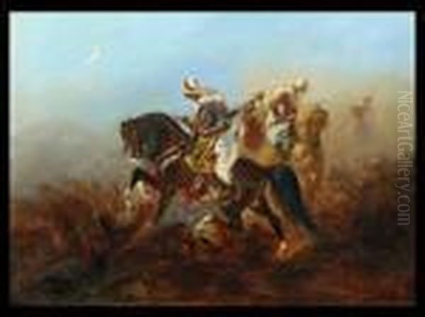 Bewaffnete Reiter
Im Gelande - view 1