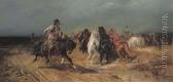 Fording A River - view 1