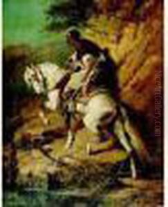 Cavalier Arabe by Adolf Schreyer
