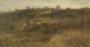 Landschaft Mit Reiter. by Adolf Schreyer