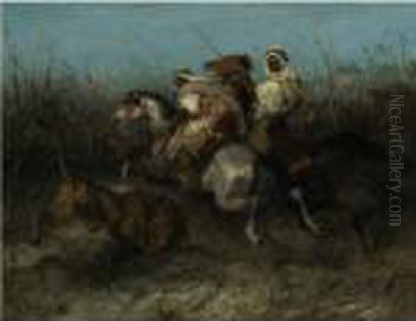 The Lion Hunt - view 1