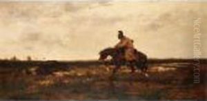 The Lonely Rider by Adolf Schreyer
