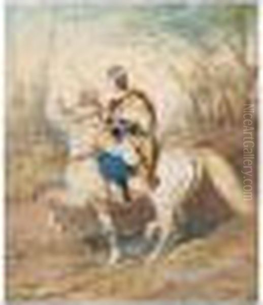 Arabian Horseman - view 1